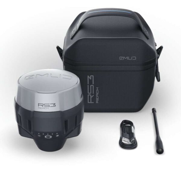 RS3 RTK GNSS receiver tilt compensation