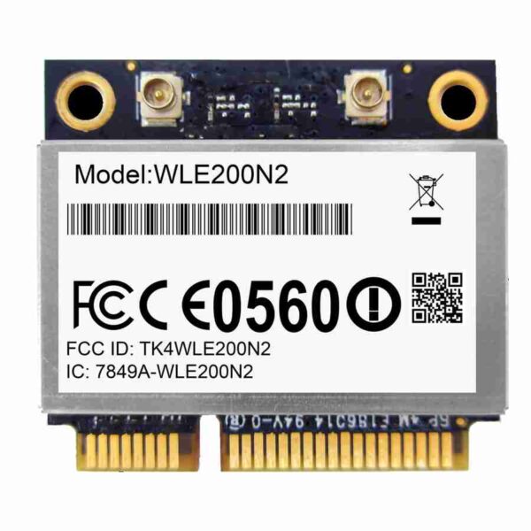 WLE200N2 2.4GHz 2×2 802.11n Half Sized Module