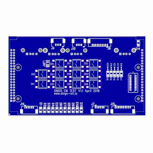 DINGO-CB-TESTBOARD-01 Breakout Computer Board
