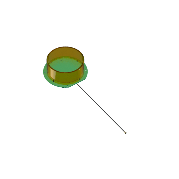 Maxtena M1621HCT-LP-UFL IRIDIUM SFX Embedded LOW-PROFILE ANTENNA