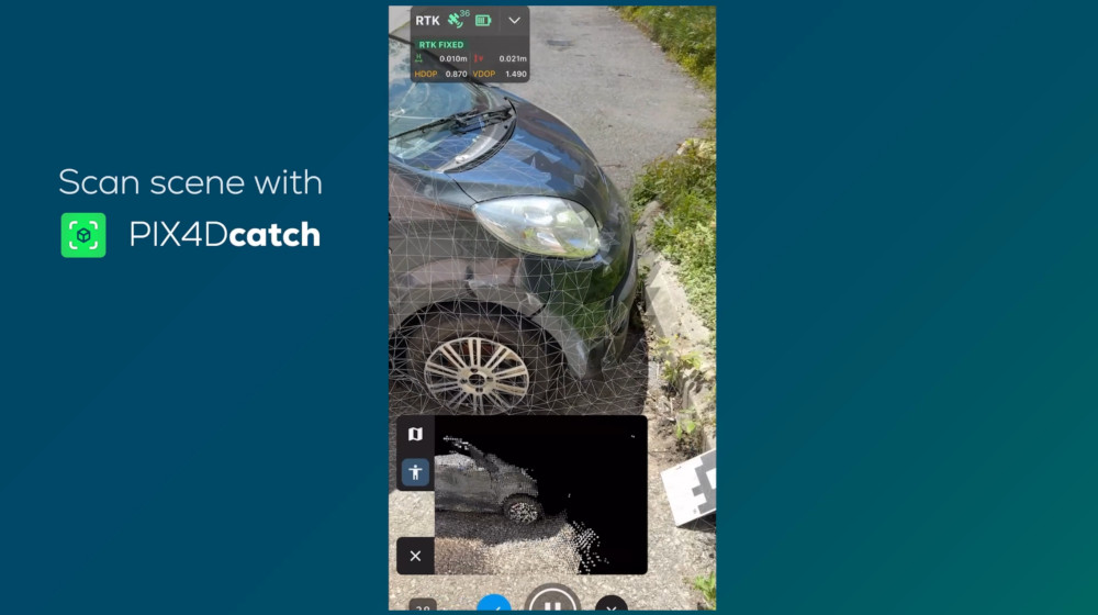 Crash Scene Analysis PIX4DCatch