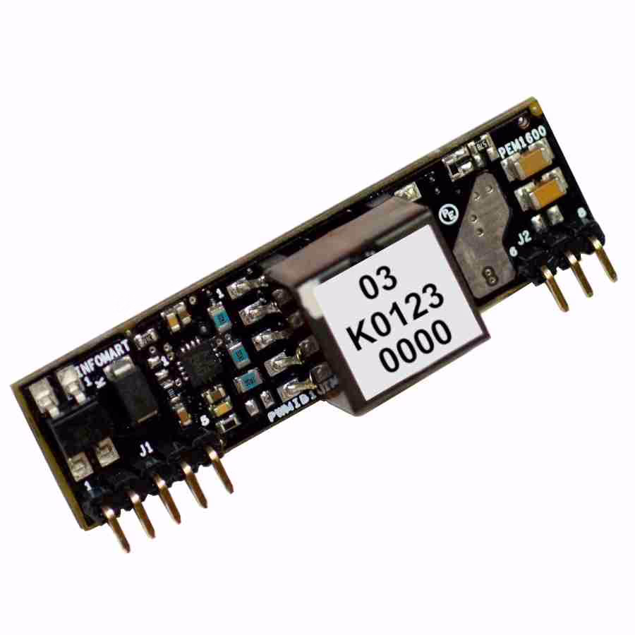 Infomart PEM1600 Series Advanced Power over Ethernet (PoE) 12.95W Power Extraction Module (Bridge-rectifier: Yes, Output-voltage: 24V)