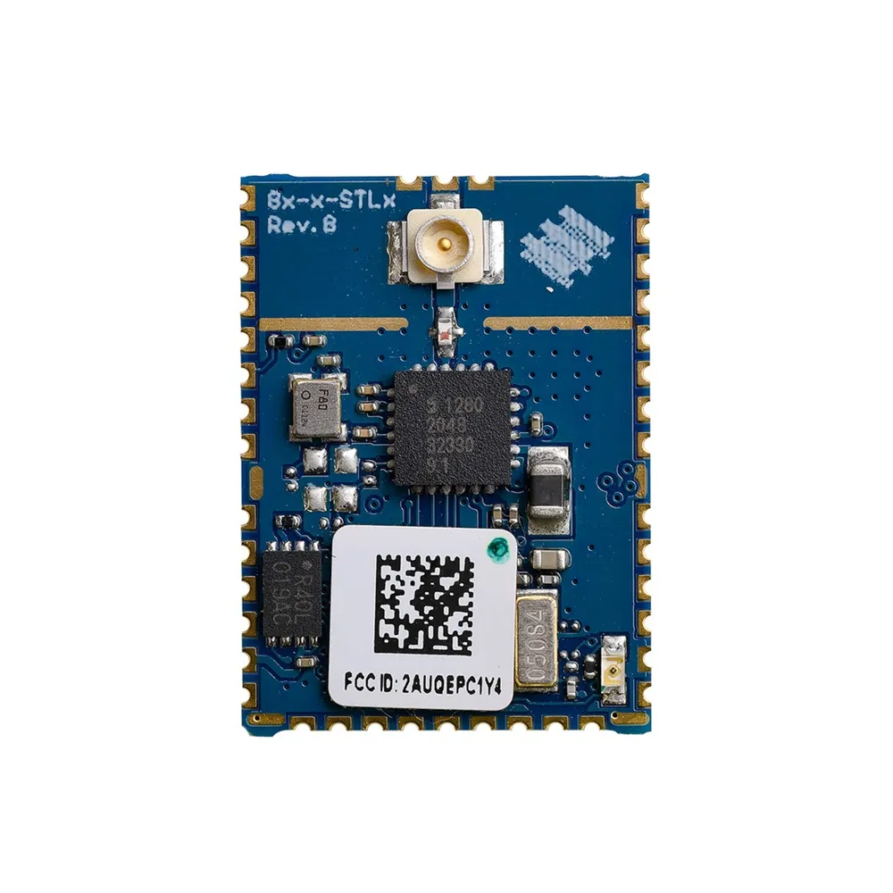 Miromico FMLR-80-STM 2.4GHz LoRa IoT module built on Semtech's SX1280 chipset (Antenna Pad / u.Fl: u.Fl, Memory: None)